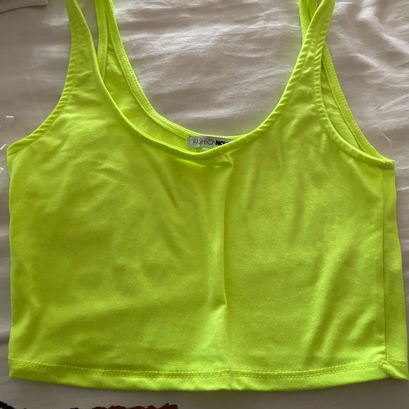 Tops - Neon green top